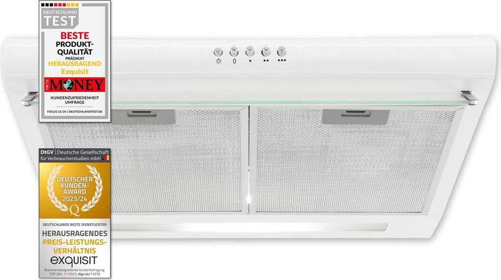 Exquisit Dunstabzugshaube UBH 50-2.2 ALW | Unterbau Produktbild 