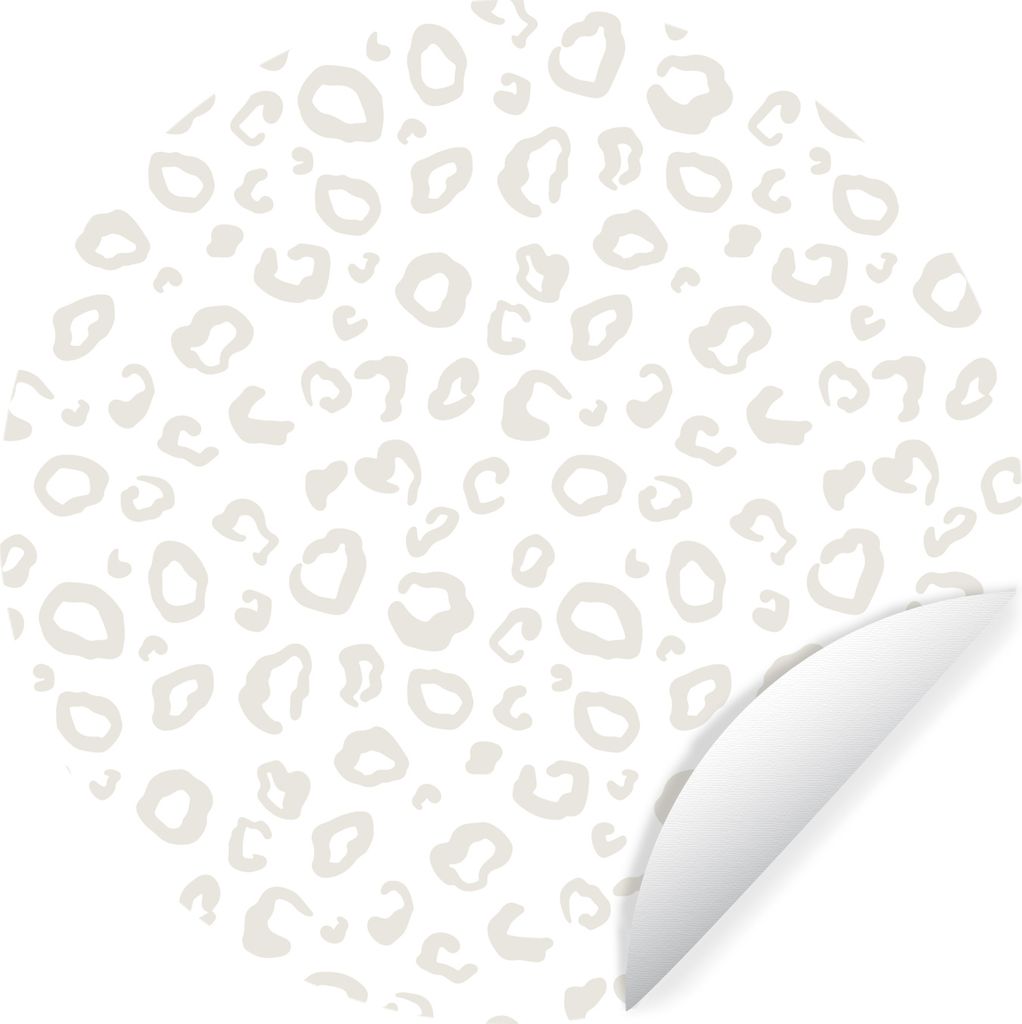 MuchoWow - Mauerkreis - Wand Bilder - Wandsticker - Wohnzimmer Dekoration - Dekoration für die Wände - Aluminium - Babyzimmer