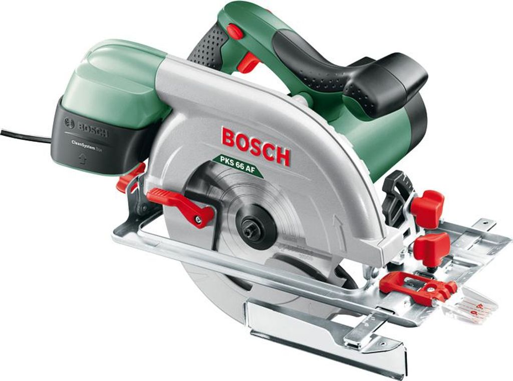 Bosch PKS 66 AF, Dřevo, Zelená, Červená, Stříbrná, 19 cm, Obrázek produktu 