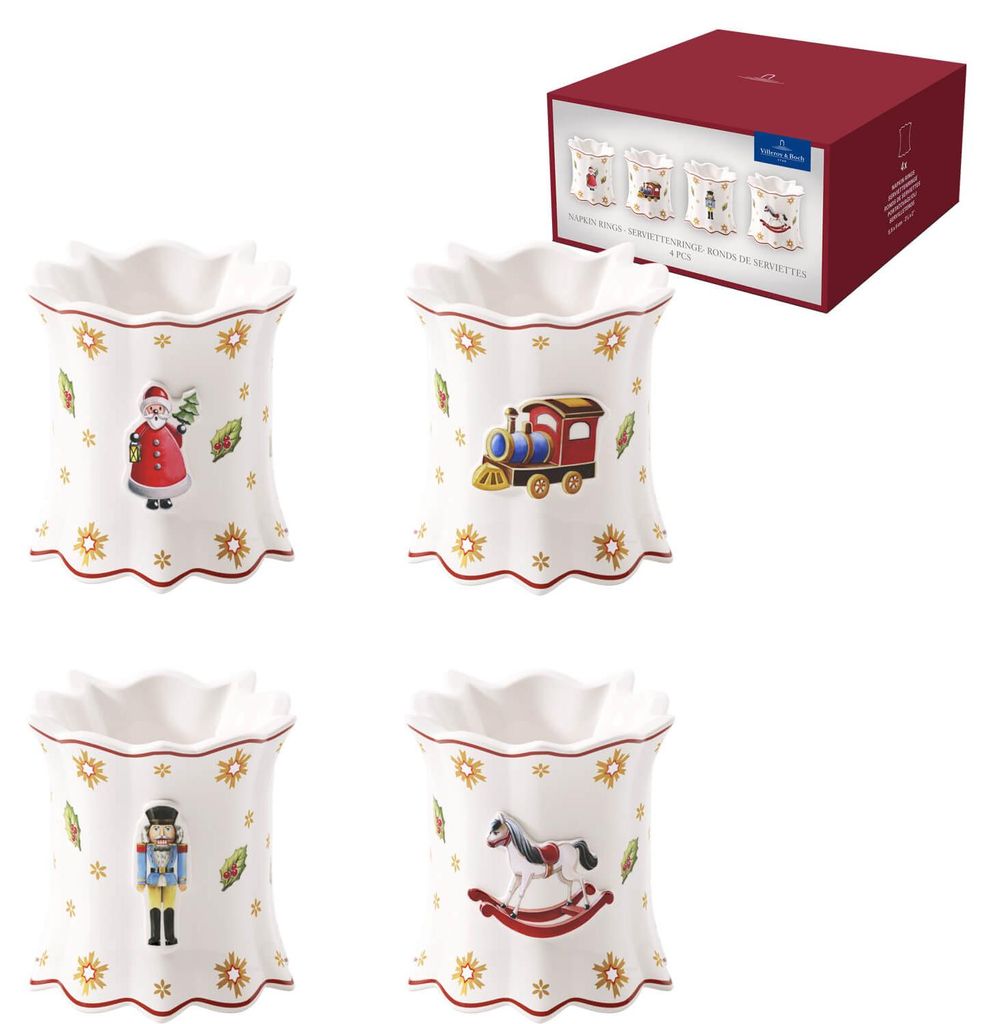 Villeroy & Boch, sada čtyř držáků na ubrousky, kolekce Toys Obrázek produktu 