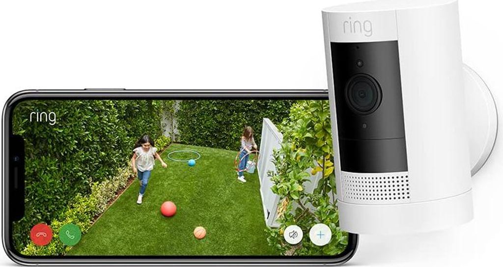 Ring Stick Up Cam Battery, IP-Sicherheitskamera, Innen & Produktbild 