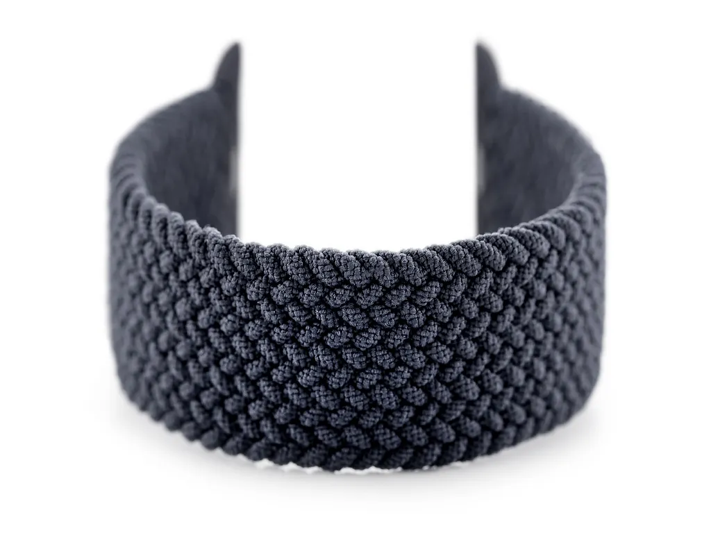 Bracelet Apple Watch U25 gris foncé 38/40 mm en nylon tressé