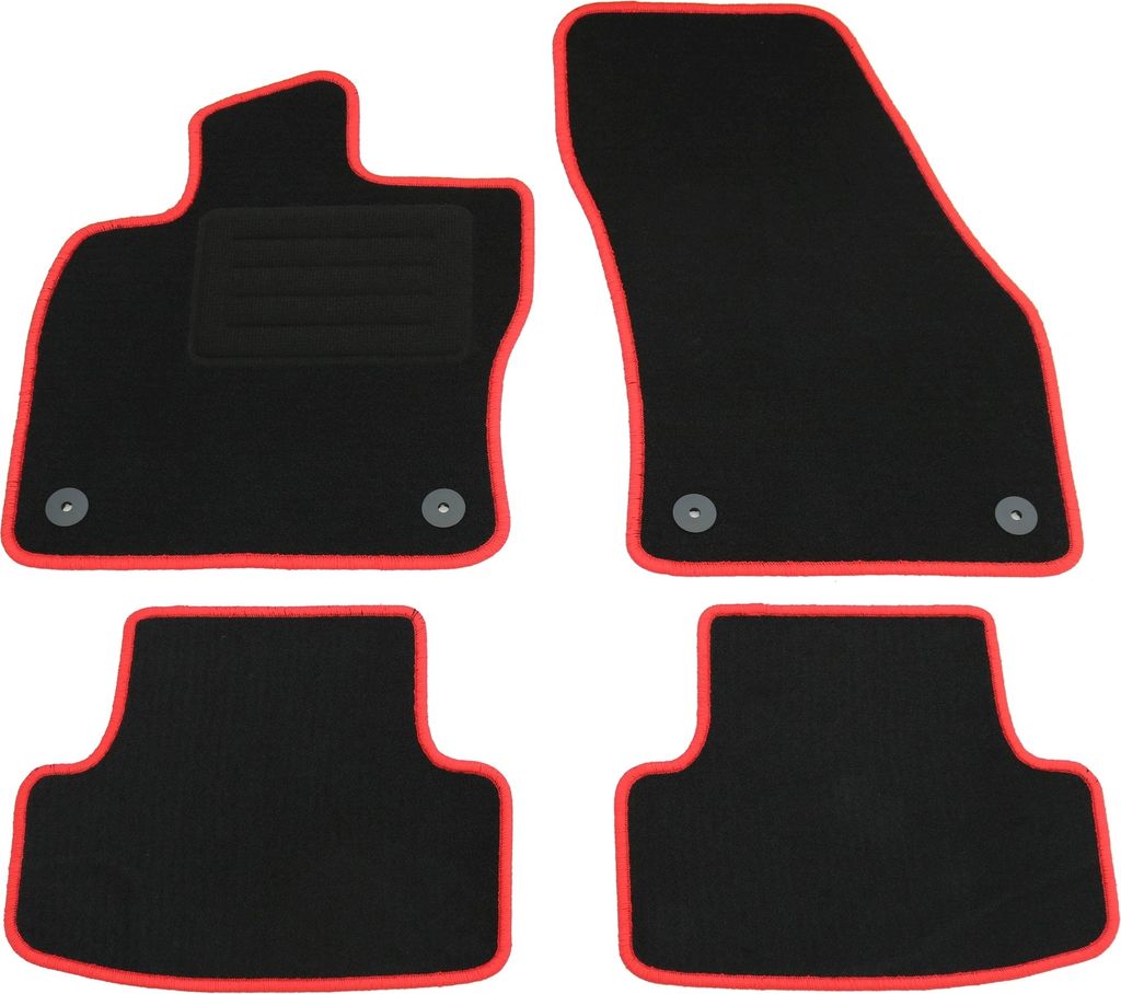 AD Tuning Fußmatten Set für Skoda Karoq, Bj. 11/2017-