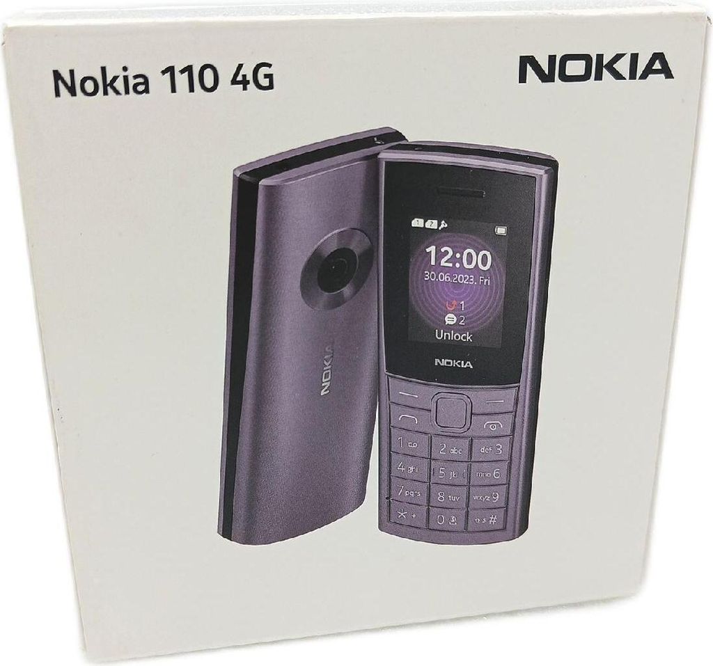 Nokia 110 4G 2023 Dual Sim telefon komórkowy 1,8" Kolorowy Zdjęcie produktu 