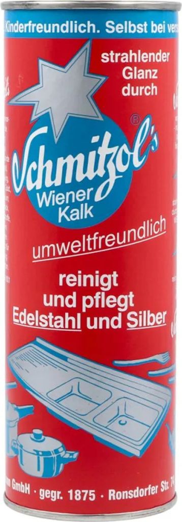 Schmitzol`s Wiener Kalk reinigt & pflegt Edelstahl + Silber Produktbild 