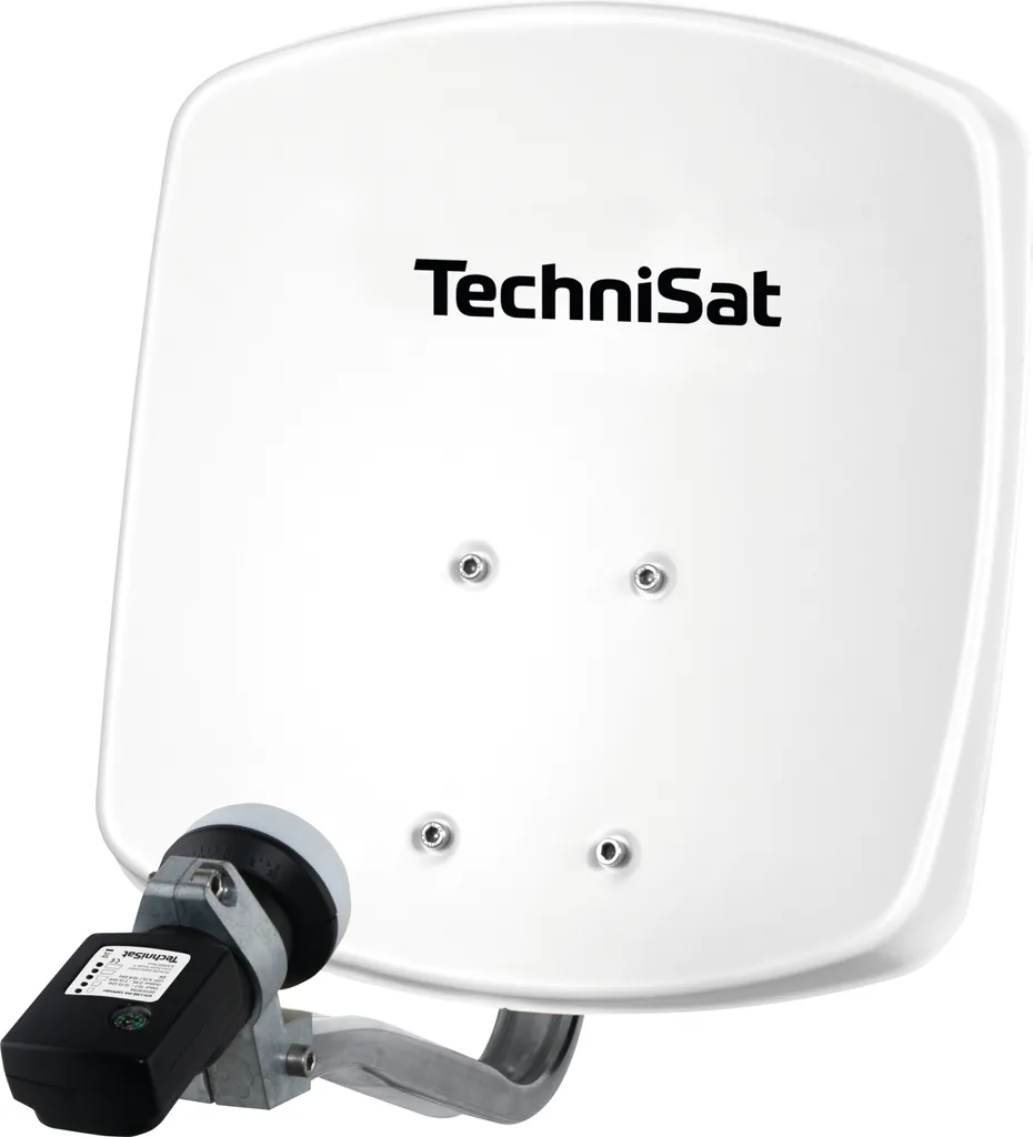 Mini Parabole TechniSat DigiDish 33 Aluminium Blanc avec LNB Performant - 5