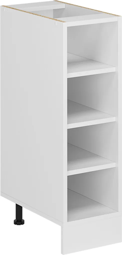 Scaffale Basso Cucina 25cm Vicco R-Line Bianco - Modulo Componibile