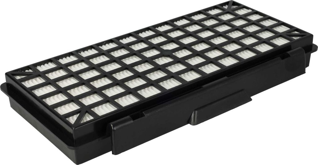 vhbw Staubsaugerfilter kompatibel mit Bosch HomeProfessional, Q5.0 Extreme SILENCEPower Staubsauger - HEPA-Filter Schwarz Weiß