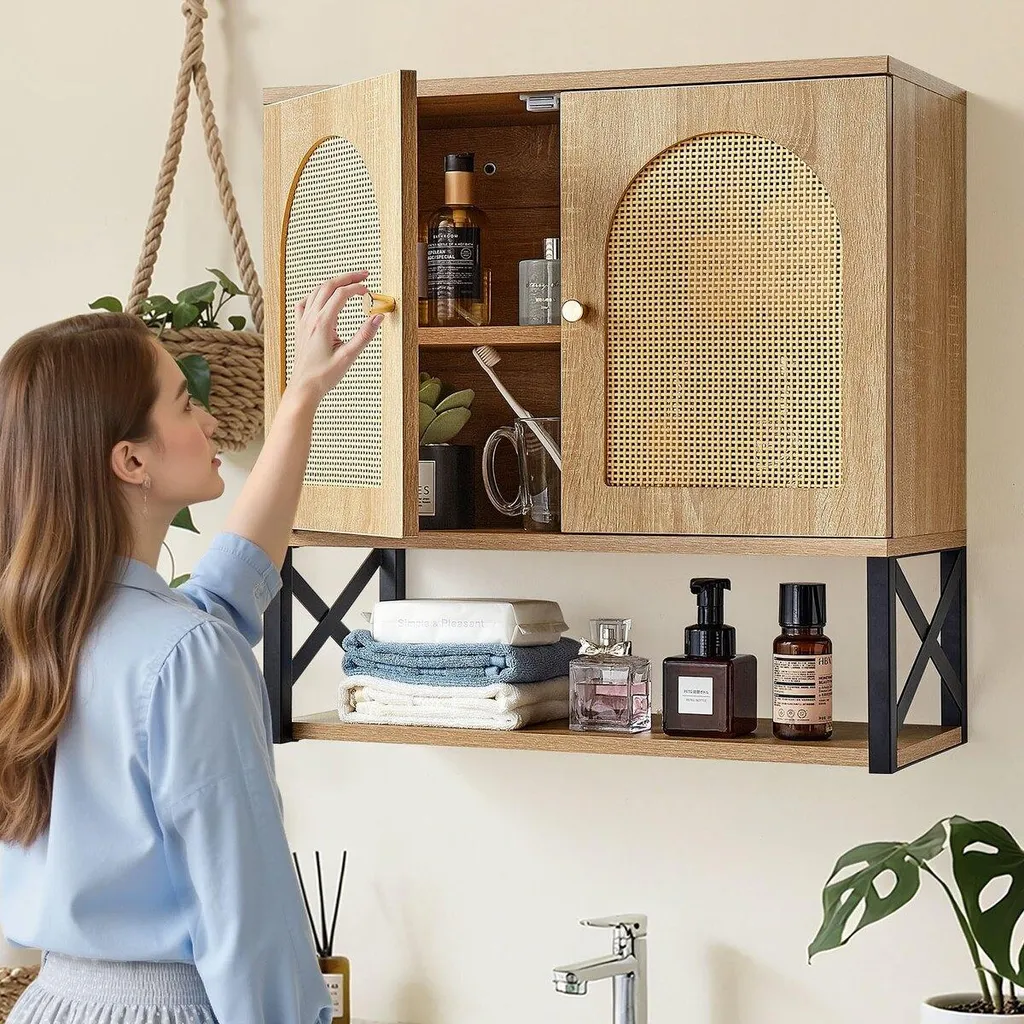Optimisez votre rangement : armoire murale compacte pour salle de bain - 8