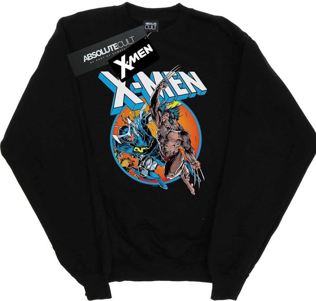 Marvel - "X-Men" Sweatshirt für Herren BI48644 (S) (Schwarz)