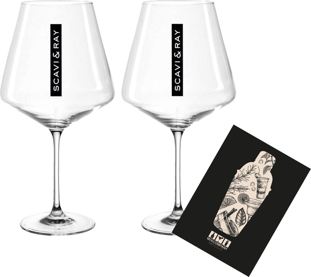 Scavi & Ray Weingläser NEU - 2er Set Glas / Gläser für Produktbild 