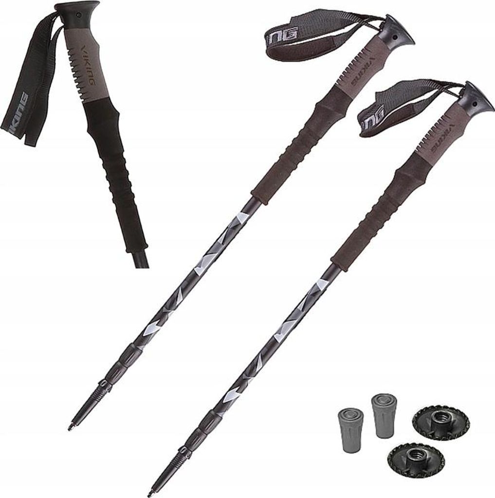 Viking Nelio Pro Nero/Bianco 65 - 135 cm Immagine del prodotto 