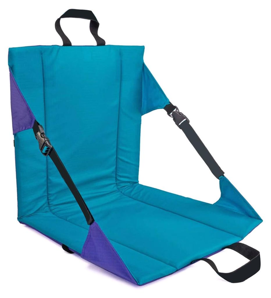 Outdoor-Sitzkissen mit Rückenlehne und Griff, wasserdichtes Sitzkissen aus Oxford-Gewebe, ideal für Camping, Wandern, Rucksackreisen, Angeln, Sta...