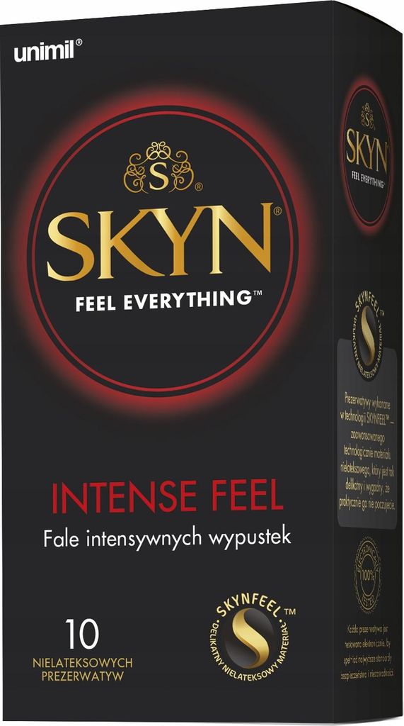 Unimil Skyn Box 10 Intense Feel Image du produit 