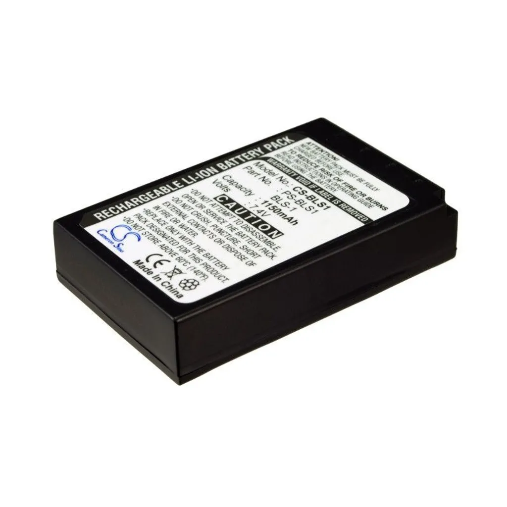 Batterie haute capacité BLS-1 pour Olympus E-420 E-450 avec longue durée