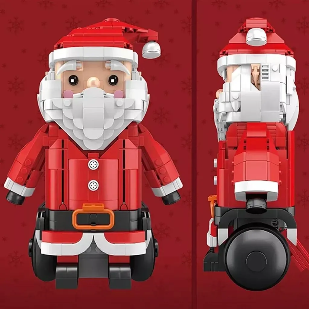 Jeu de construction Père Noël télécommandé - Kit programmable 666 pcs