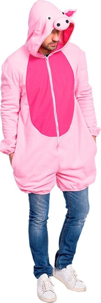 PxP 14521 - Schweinchen Erwachsenen Kostüm Gr. S M L XL XXL Produktbild 