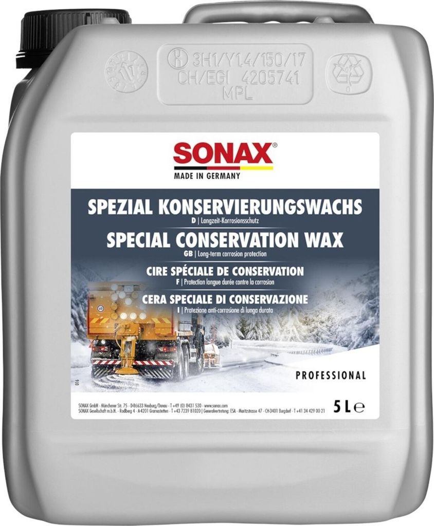 SONAX Spezial Konservierungs-Wachs 5 Liter Produktbild 
