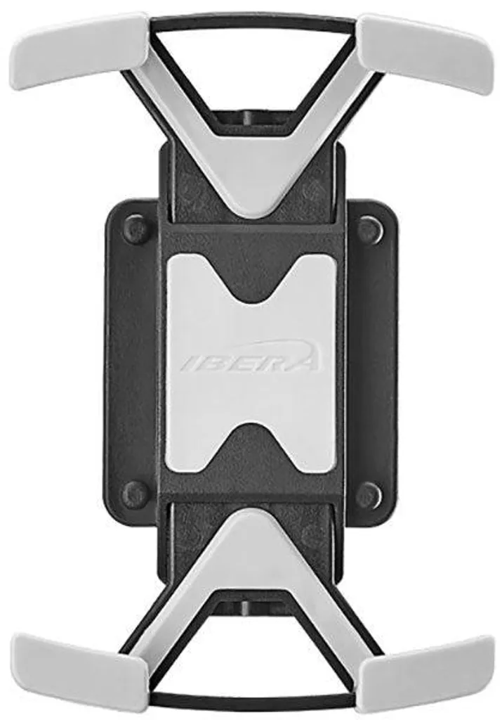 Support universel pour smartphone Ibera : fixation guidon avec lampe vélo
