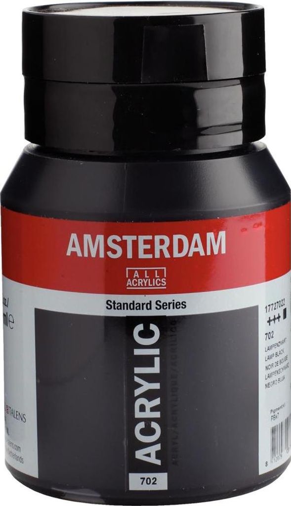 Royal Talens Acrylfarbe 708 Paynes Grey 500 ml für Künstler Produktbild 