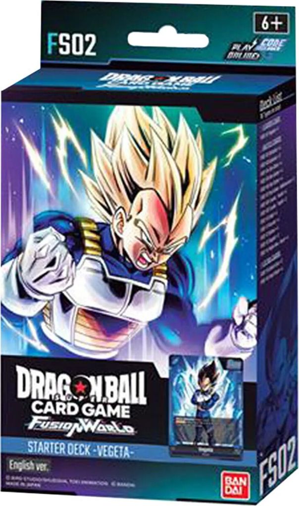 Dragon Ball Card Game Fusion World Vegeta Starter Deck FS02 Produktbild 