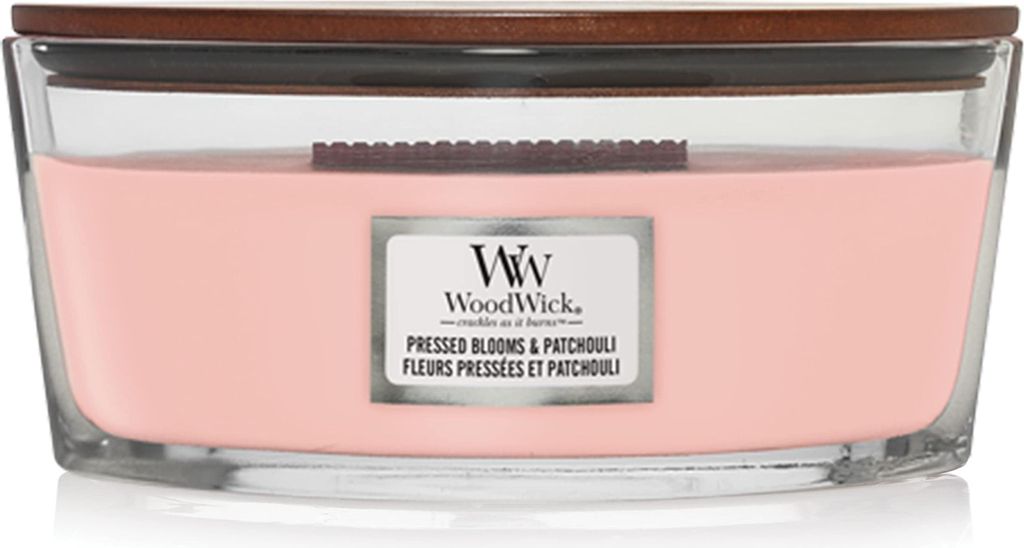 Woodwick Pressed Blooms & Patchouli Duftkerze 453,6 g