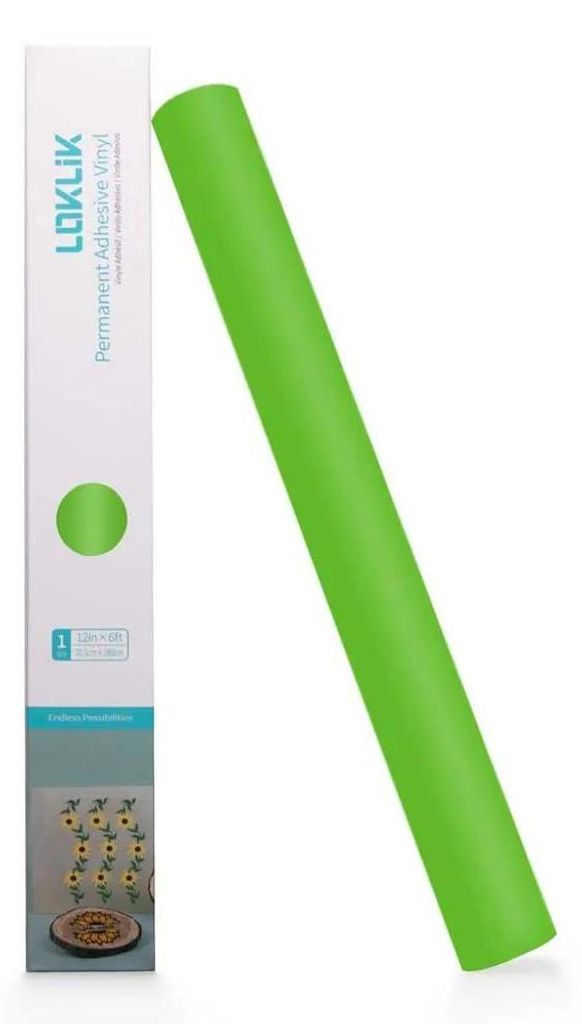 Loklik Permanentes Mattes Vinyl-klebeband 30.5 X 180 Cm Grün Kinder Grün One Size