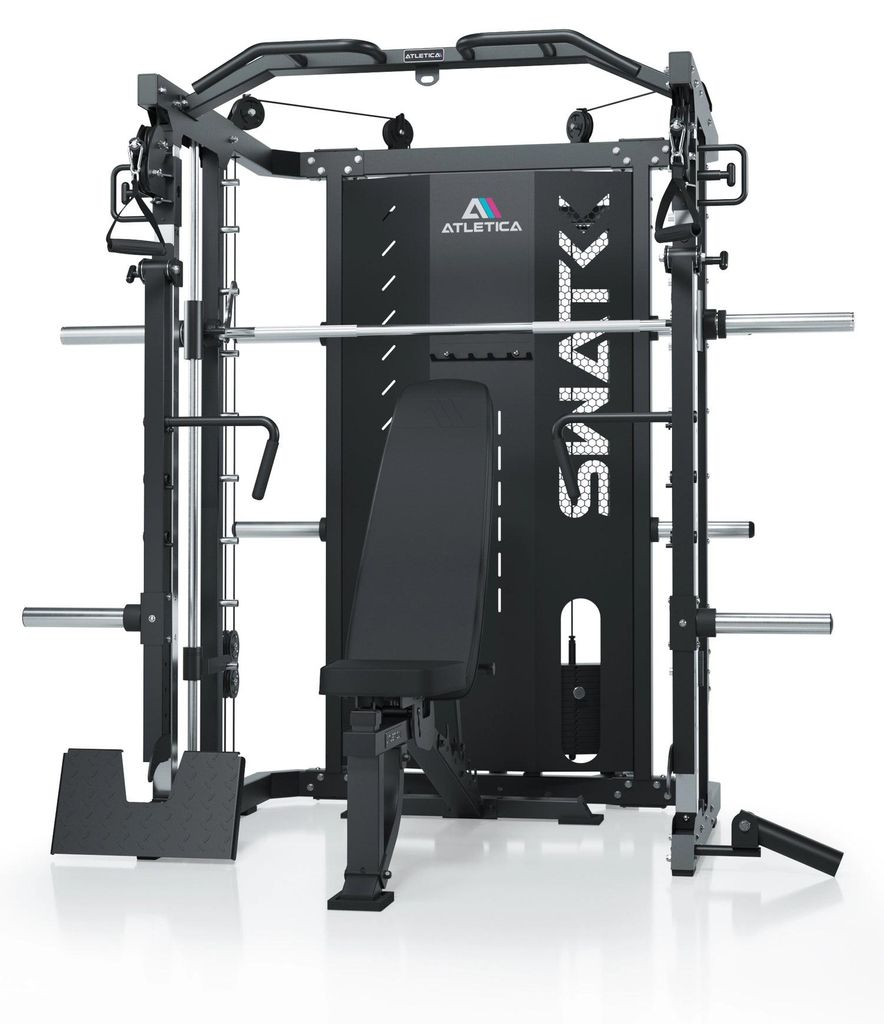 ATLETICA SWAT Multipresse | Classic Version | inkl. B2 Fullbody + Jammer Arms | All-in-one Kraftstation mit 226cm Höhe