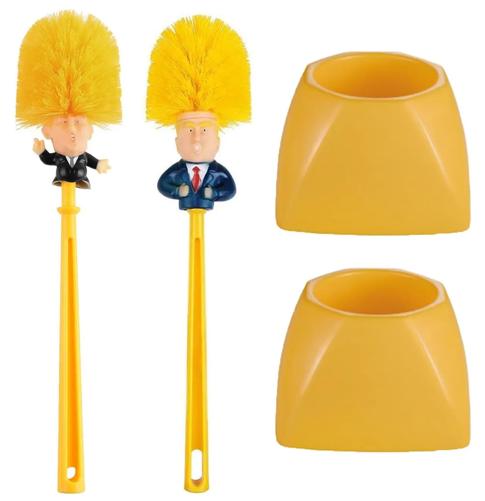 Brosse de toilettes et support de rangement créatif - Ensemble 2 pièces