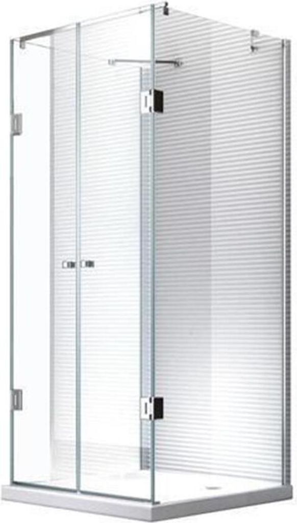 GZH 80x80x80x180 cm Ares U-Duschkabine inkl. Tasse