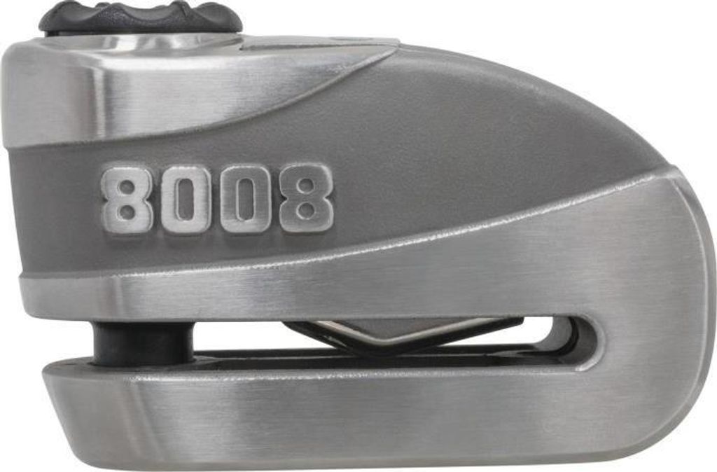ABUS 8008 2.0 Bremsscheibenschloss, 16 mm Bolzen, 100 dB Alarm, 3D-Erkennung, XPlus Zylinder
