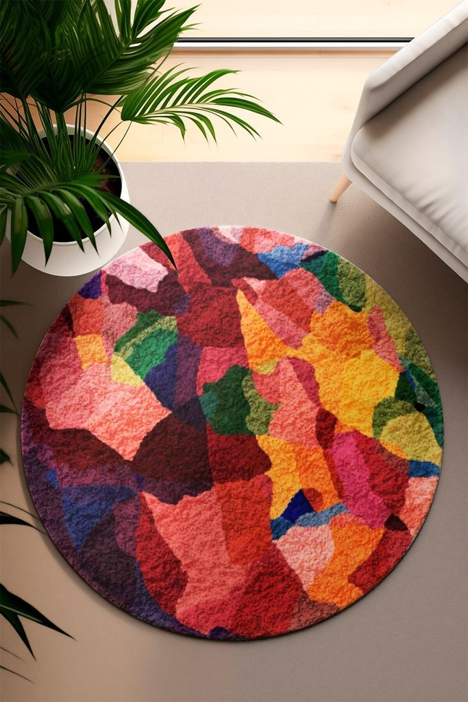 Conceptum Hypnose, DA-2069 Y, tappeto, multicolore, 80 x 80 Immagine del prodotto 