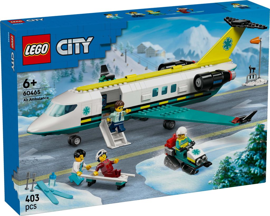 LEGO® CITY 60465 Aereo di soccorso Immagine del prodotto 
