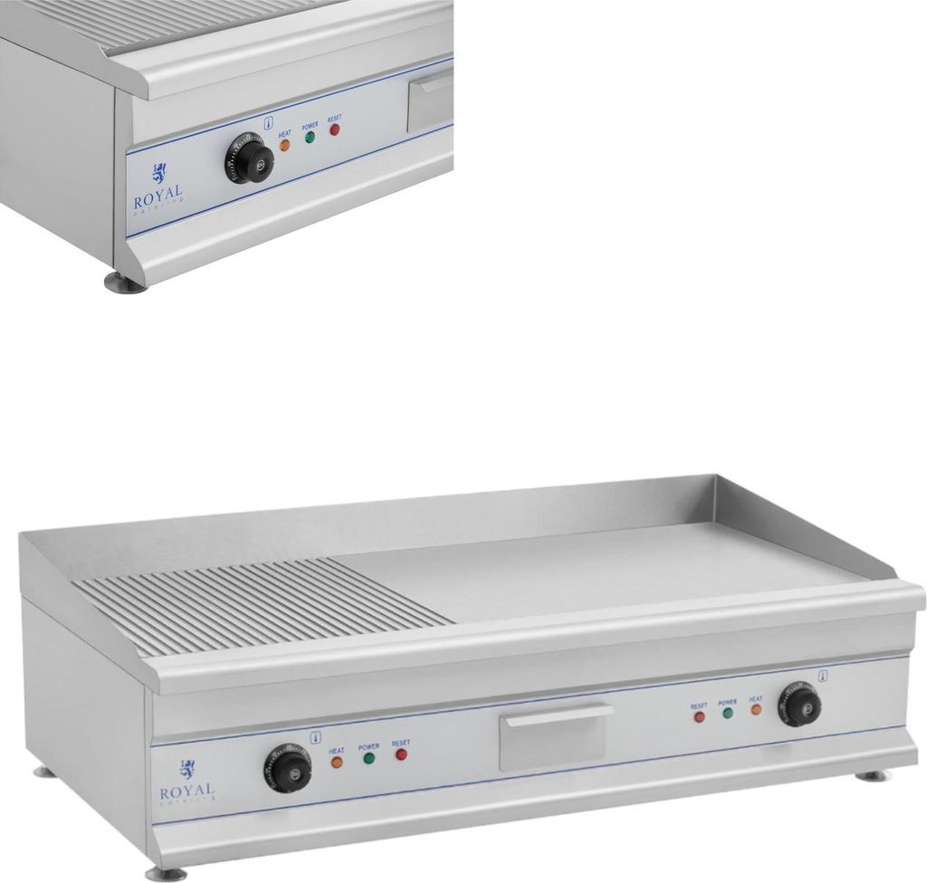 Expondo Royal Catering dvojitá elektrická grilovací deska – Obrázek produktu 