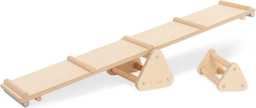 Set de 3 poutres d'équilibre modulables Pinolino Kari 1 en bois