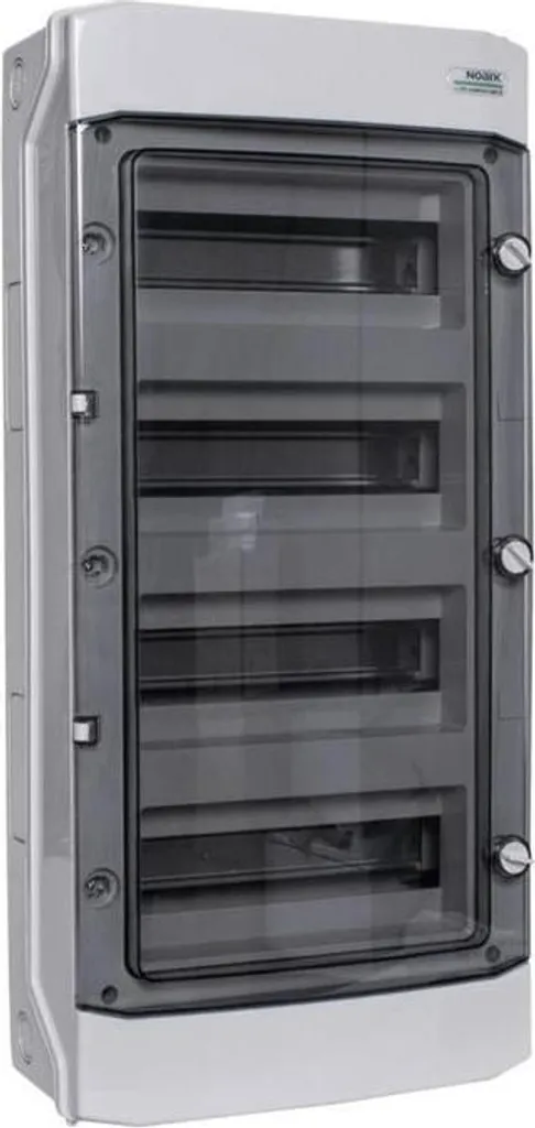 Surface-mounted installation enclosure plastic IP65 4th row 12 modules 1500V DC