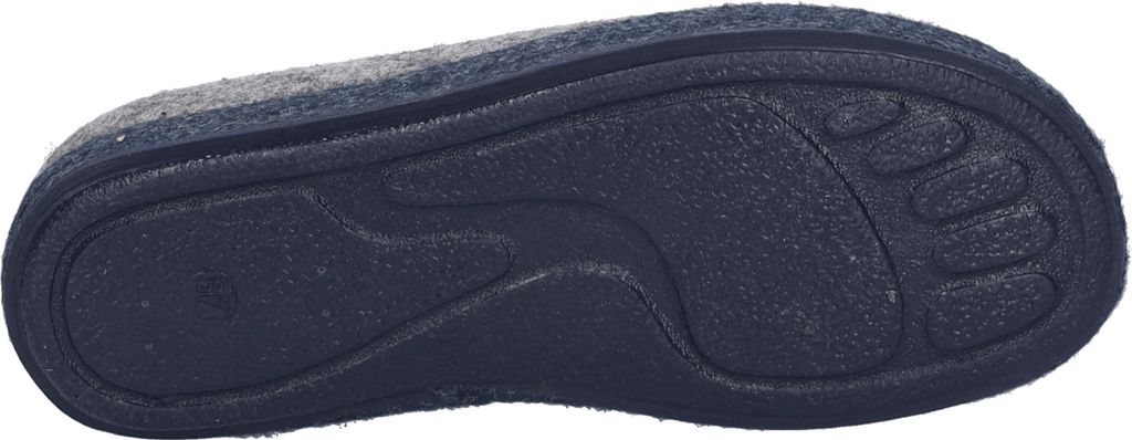 Josef Seibel Damen Filz Pantoffel mit Schmetterling Stickerei 55801 Lara 01, Größe:37 EU, Farbe:Grau