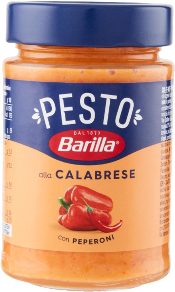 Barilla Pesto alla Calabrese mit Paprika u. Peperoni 190 Produktbild 