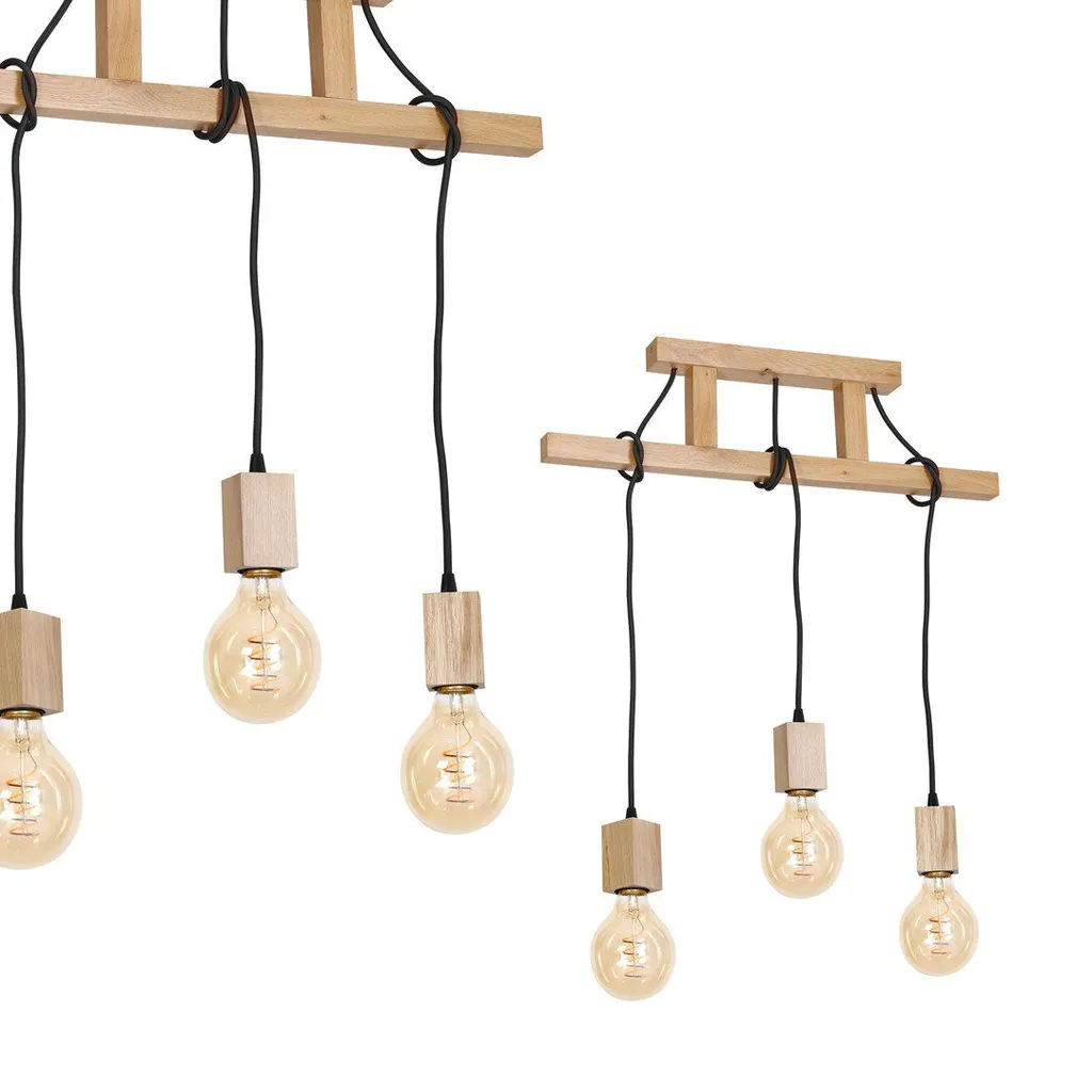Lustre à 3 Branches JACK MLP582 : Idéal pour Éclairer une Grande Table