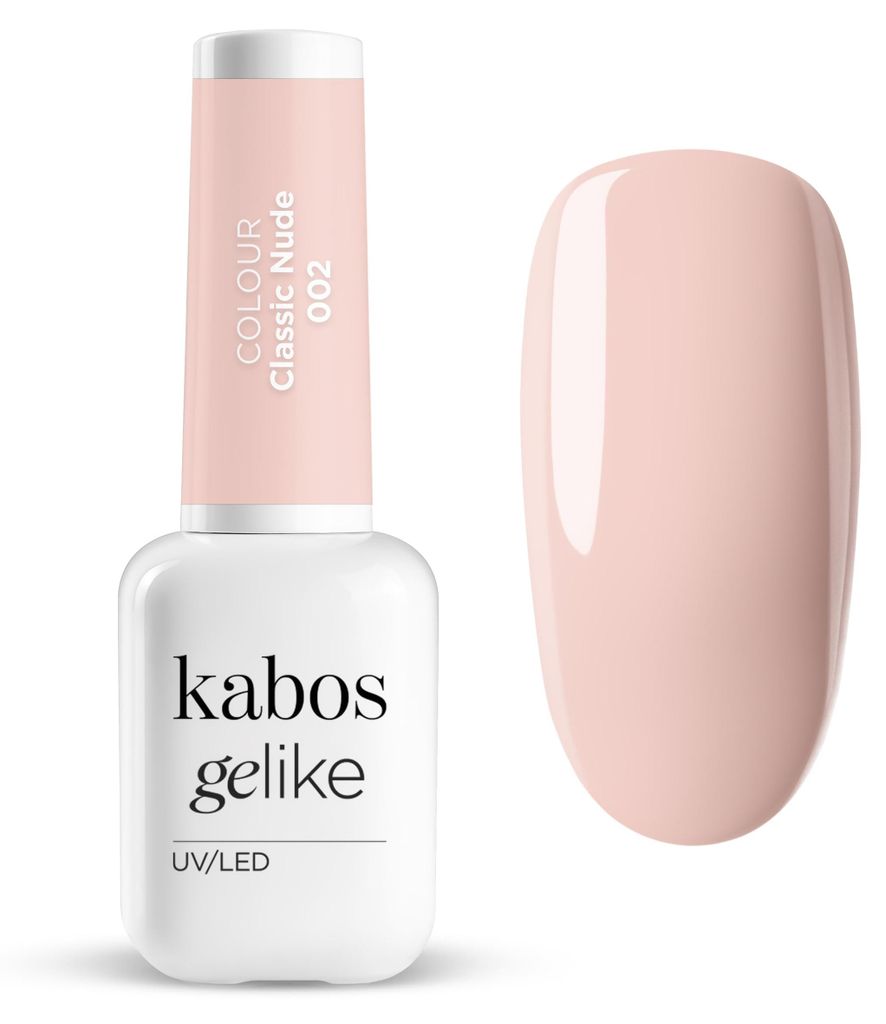 Kabos UV/LED Nagellak Hybride lak Gelike 002 Classic Nude Productafbeelding 