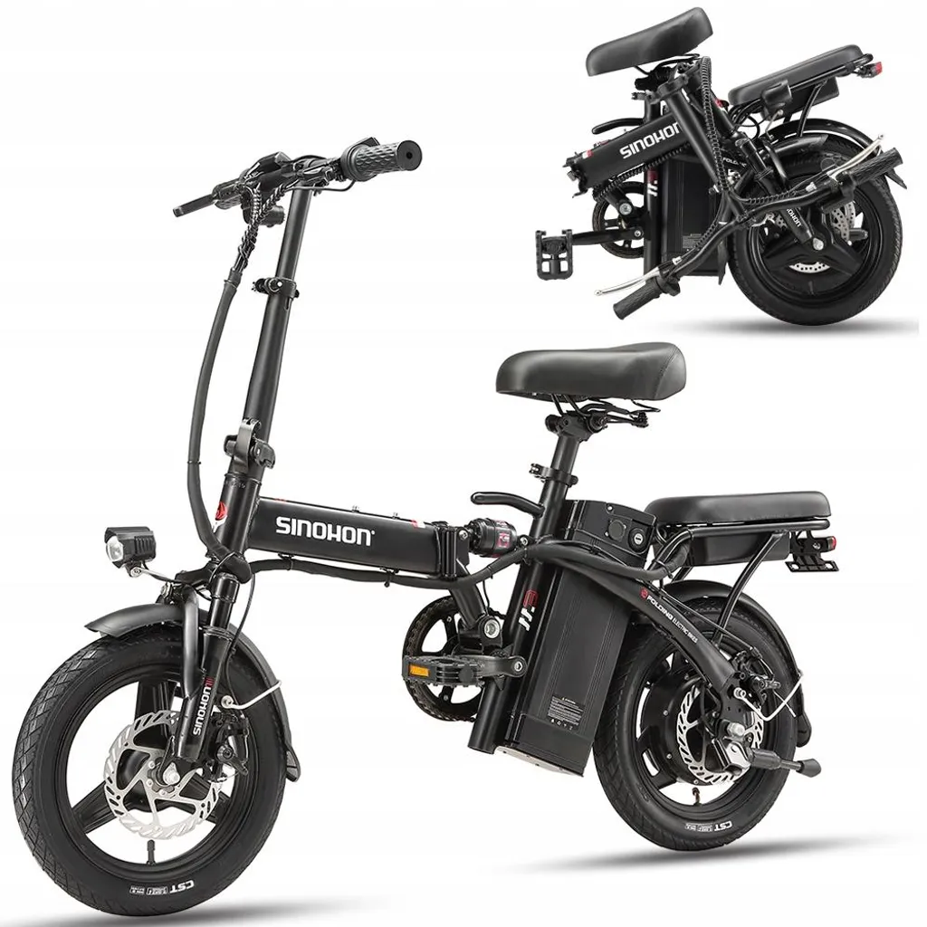 Vélo électrique SINOHON M3 autonomie 50km avec batterie amovible 48V