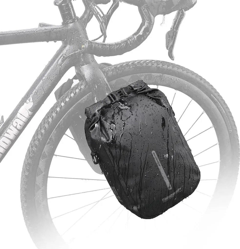 Sacoche vélo 4-6L 100% imperméable avec système de retrait ultra rapide