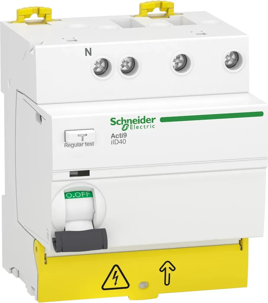 Protection Électrique Elso Acti9 iID40 pour Circuits Triphasés 40A 30mA