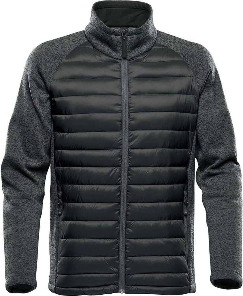 Stormtech - "Narvik" Steppjacke Leicht für Herren RW8703 (M) (Schwarz/Grau meliert)