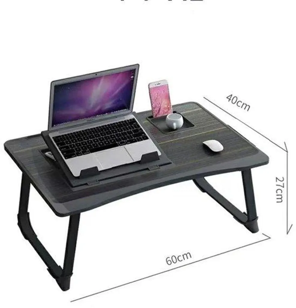 Support ordinateur lit pliable pour éviter la surchauffe et les douleurs
