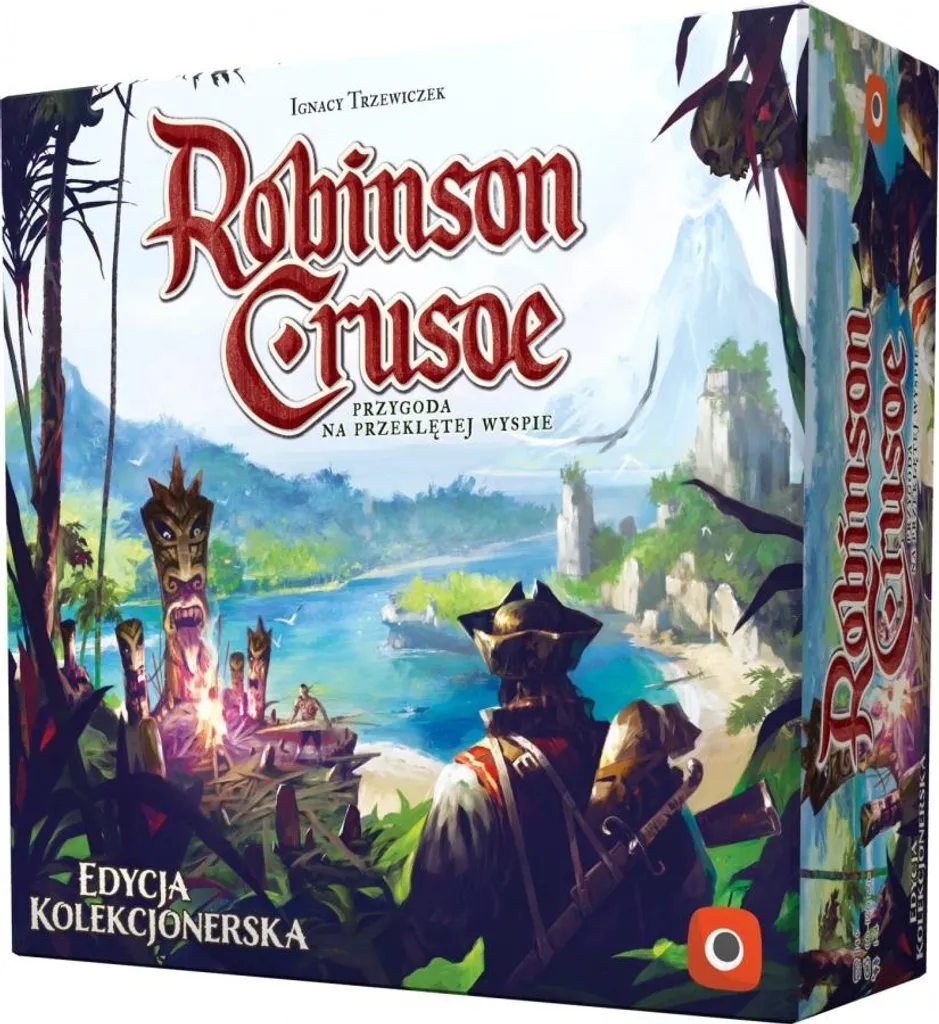 Jeu de société Robinson Crusoé édition collector complet en français