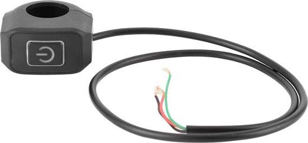 Motorrad-Scheinwerfer-Schalter 7/8 Zoll wasserfest mit LED-Anzeige