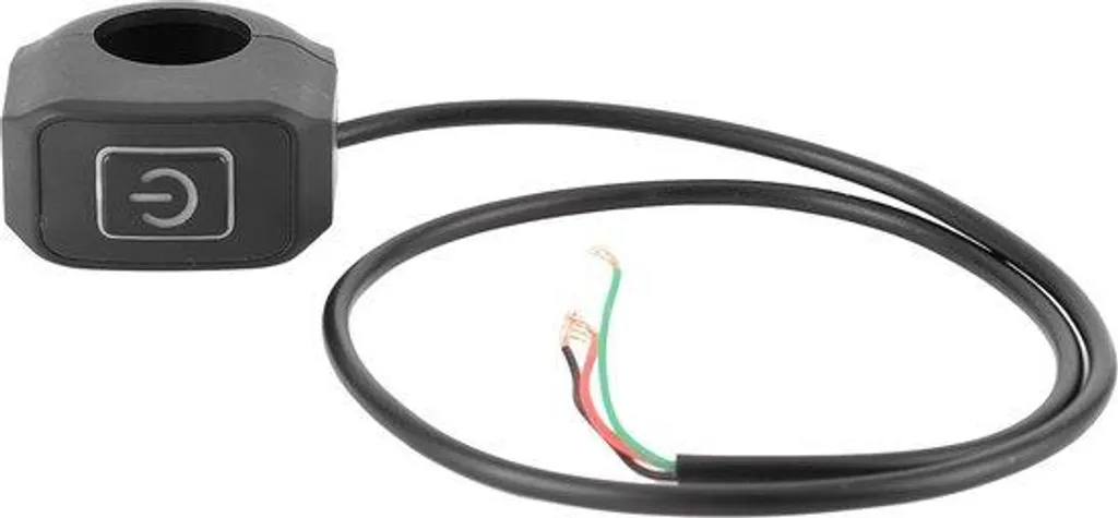Commutateur phares moto pour conduite sous la pluie avec voyant LED 22mm