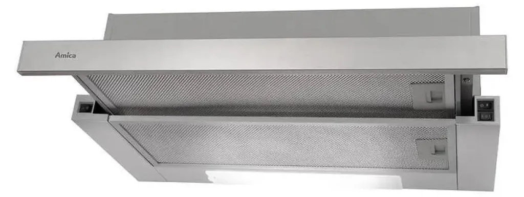Hotte télescopique Amica OTP6233I - Aspiration puissante et LED intégrée