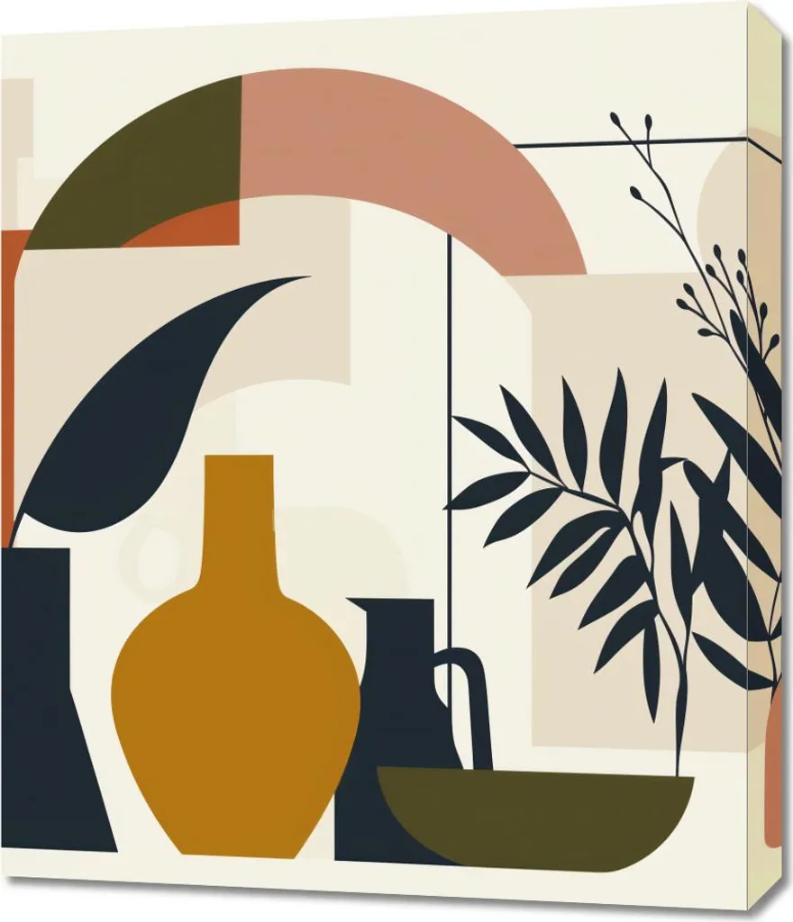Déco Murale Image 60 x 70 cm Style Chic pour Salon ou Chambre Adulte